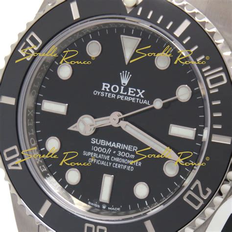 rolex submariner quadrante nero nuovo|rolex submariner modelli.